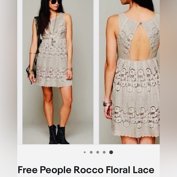 🎉HP🎉 Floral , lacey ROCCO dress - Picture 9 of 13
